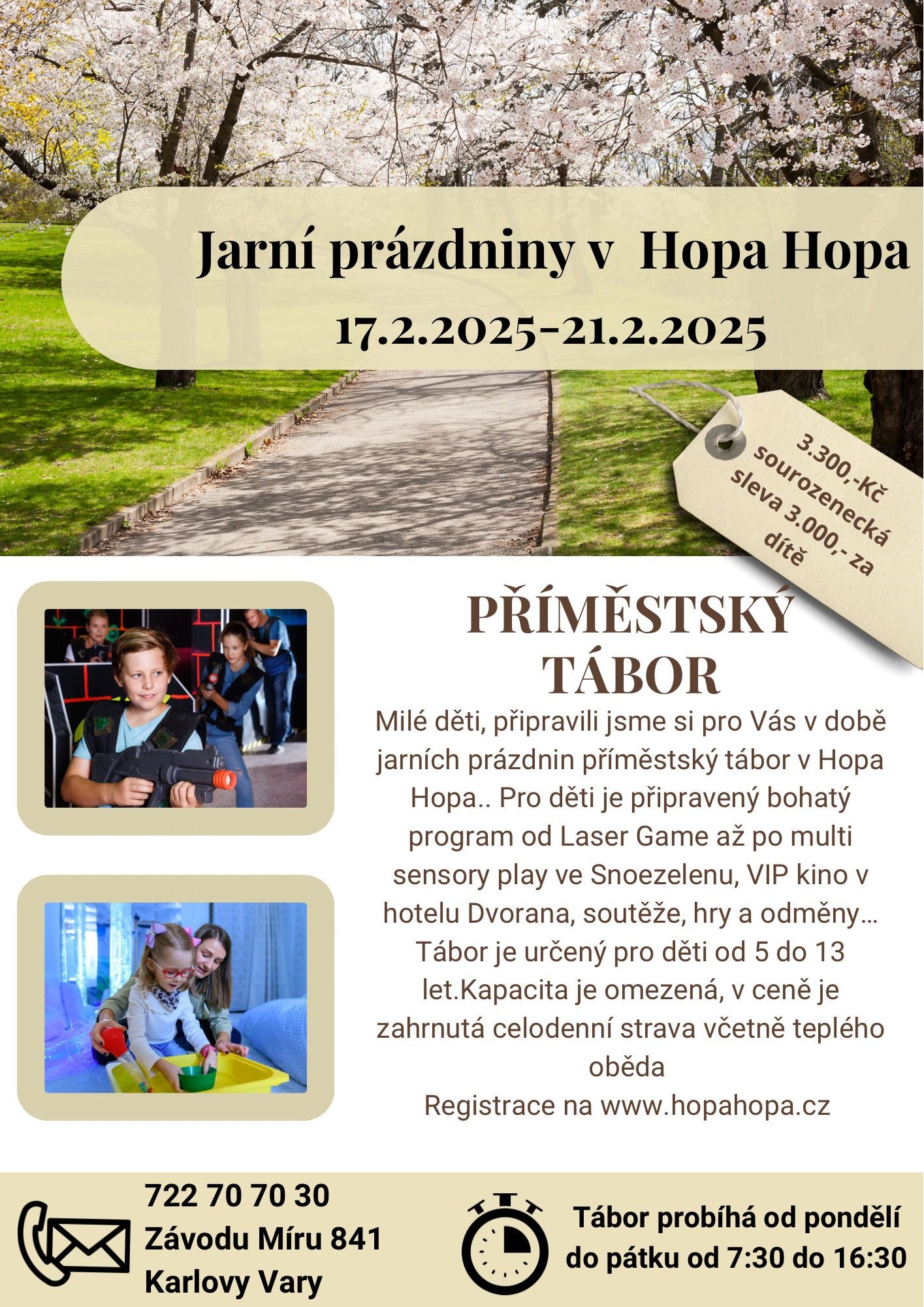 Jarní prázdniny 2025